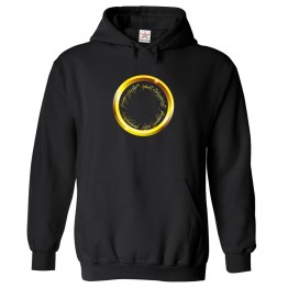 The Ring Lord Design Graphic Print Hoodie